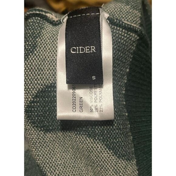 Cider Everyday Illusion Psychadelic Swirl Pullover Sweater Small - Picture 8 of 8